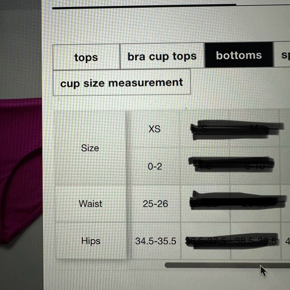 SALE✨ Athleta pink bikini skirt triangle top set XS NWT - Picture 16 of 16